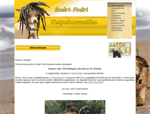 Tablet Screenshot of bodri-fodri.hu